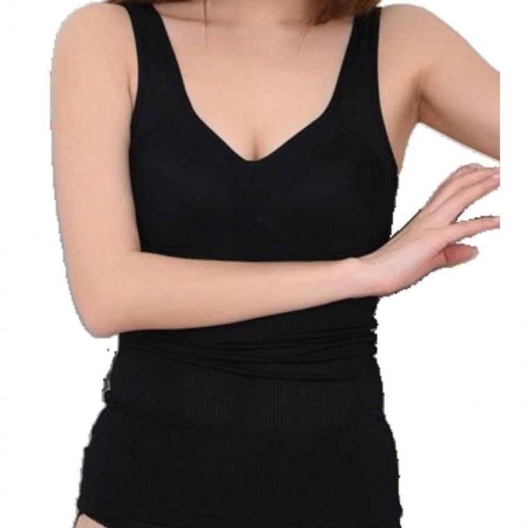 시원한인견 쾌적한 모던 메쉬라인 몰드형 브라 러닝