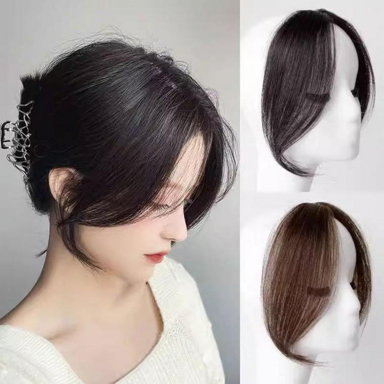 여신앞머리 긴앞머리 사이드뱅 앞머리 넘기기 가발
