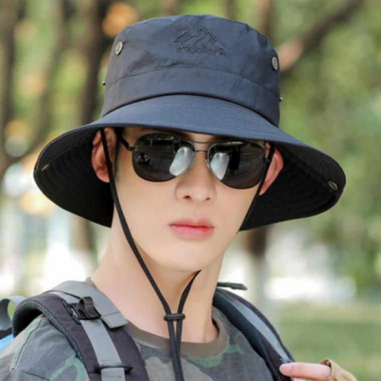 남성용 사파리 트레킹 등산 모두팜 밀짚 벙거지 시원한 3컬러 버킷햇 소재 아웃도어모 원픽