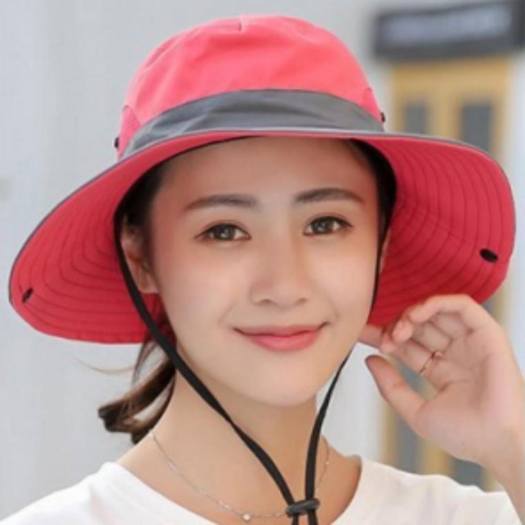 벙거지 시원한 햇빛차단 여성용 메쉬 등산모자 모두팜 트레킹 통기성 하이킹 등산모 원픽