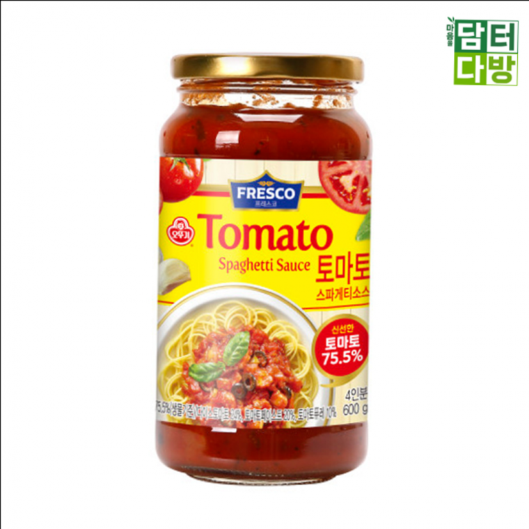 오뚜기 프레스코 토마토 파스타소스 600gX3개