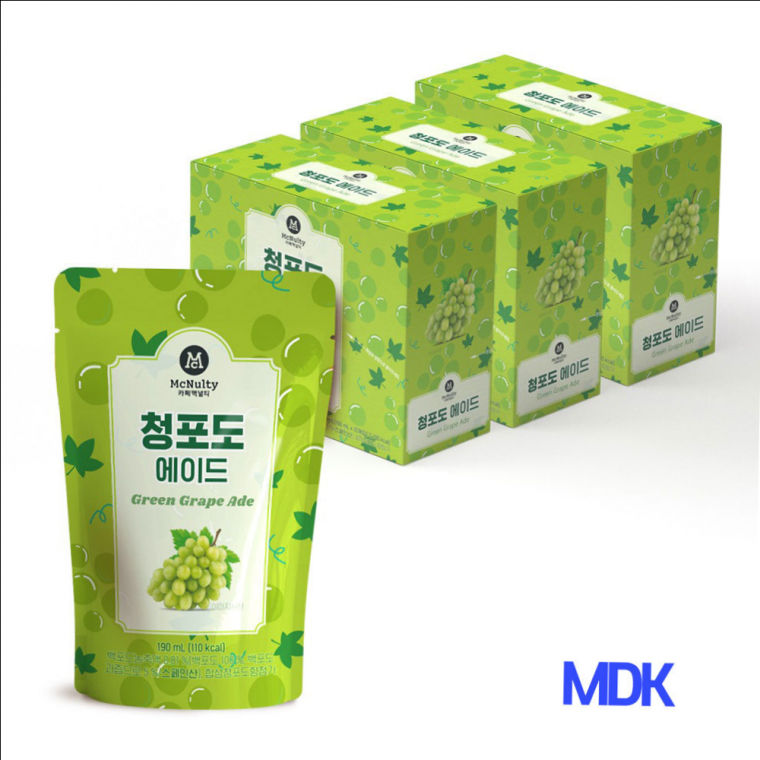 자몽 청포도에이드 190ml 30입
