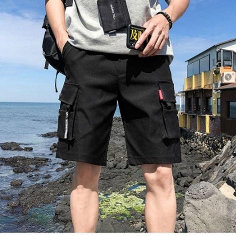 남자여름바지 옷 남자 면바지 시원한바지 5부 반바지 포켓반바지 여름바지