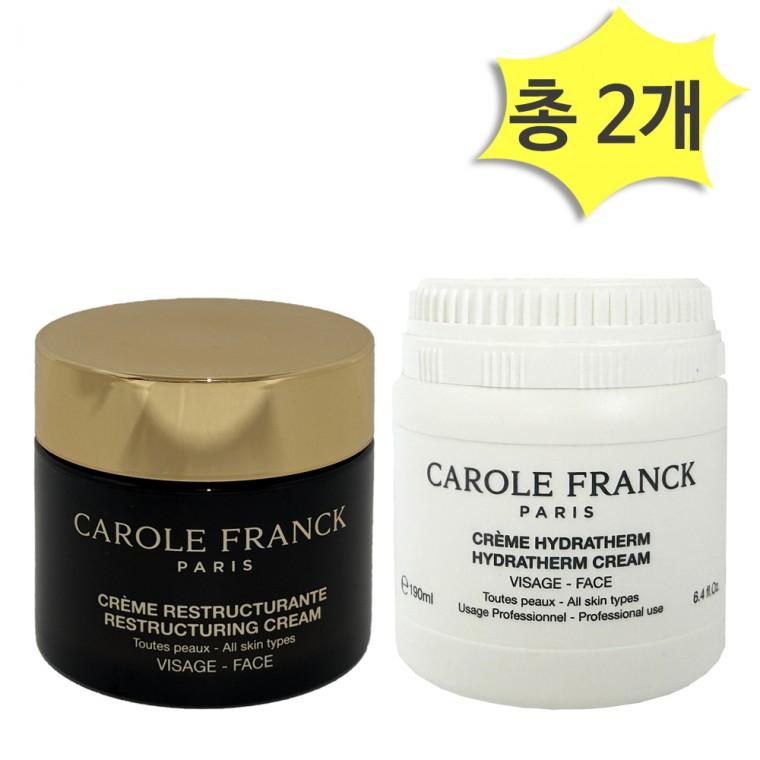 캐롤프랑크 리스트럭처링 크림100 & 이드라덤 크림190ml x 각1개(총2개) 리프팅 탄력케어