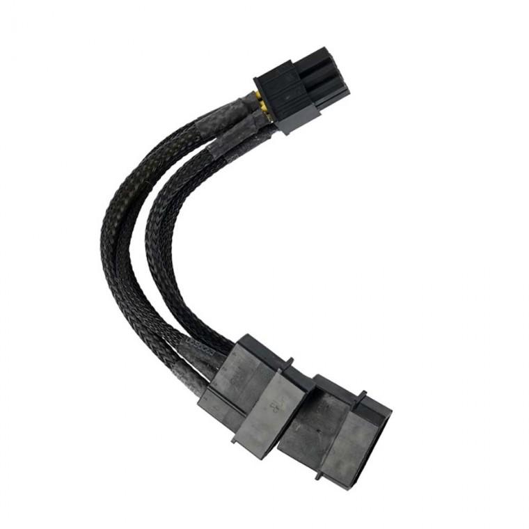 DC 12V 전원 젠더 VGA 카드용 6P 15cm