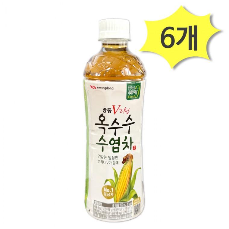 광동 옥수수수염차 500ml x 6개 액상차 차음료