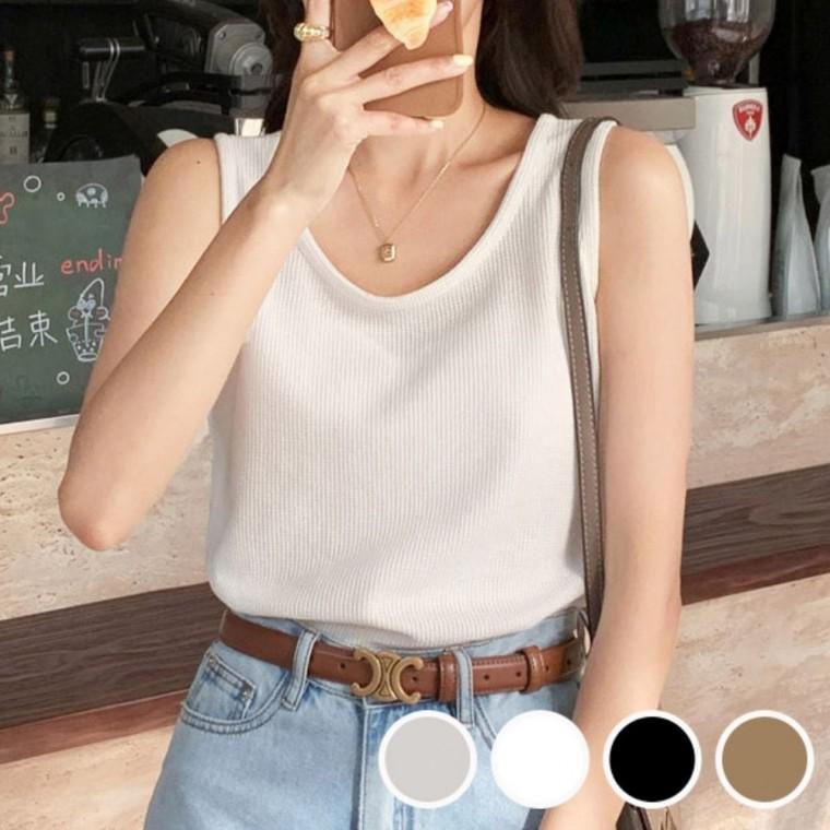 루즈핏 루즈핏민소매 민소매티셔츠 여름티셔츠 루즈핏나시티 시원한티셔츠