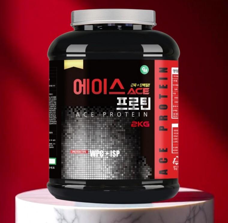 에이스 프로틴 단백질 보충제 쉐이크 농축 유청 WPC 헬스보충제 프로틴 초코맛