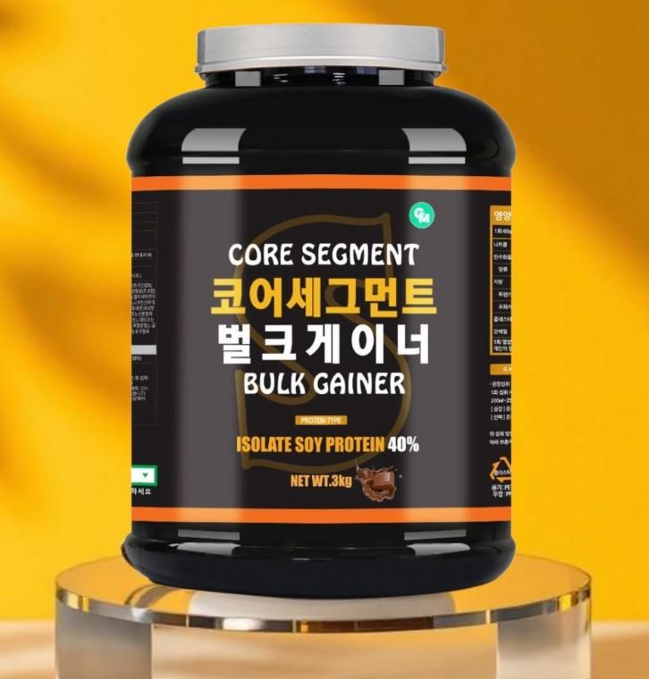 코어세그먼트 벌크 게이너 벌크업 프로틴 쉐이크 단백질 탄수화물보충제 헬스 보충제 초코맛