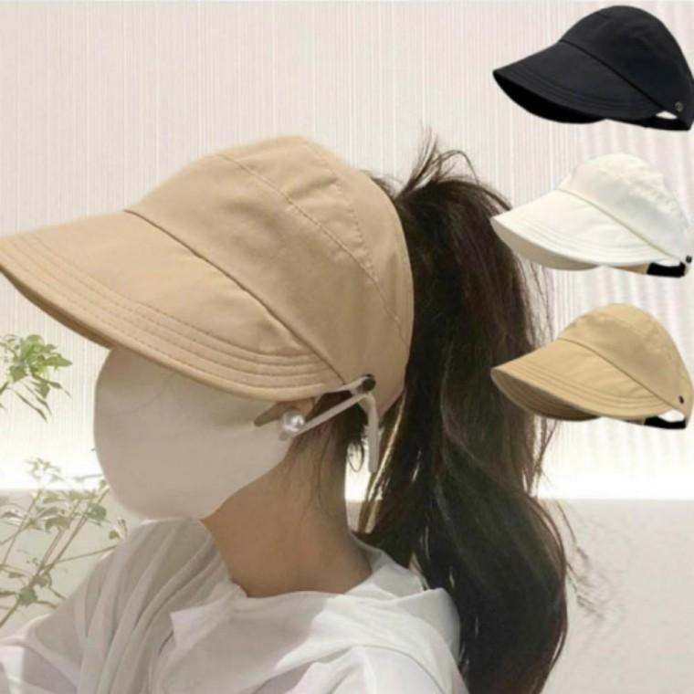 메쉬 소재 햇빛차단 마스크걸이 어부캡 모자 남녀공용 자외선차단 벙거지 등산 낚시 작업용 시원한 모자