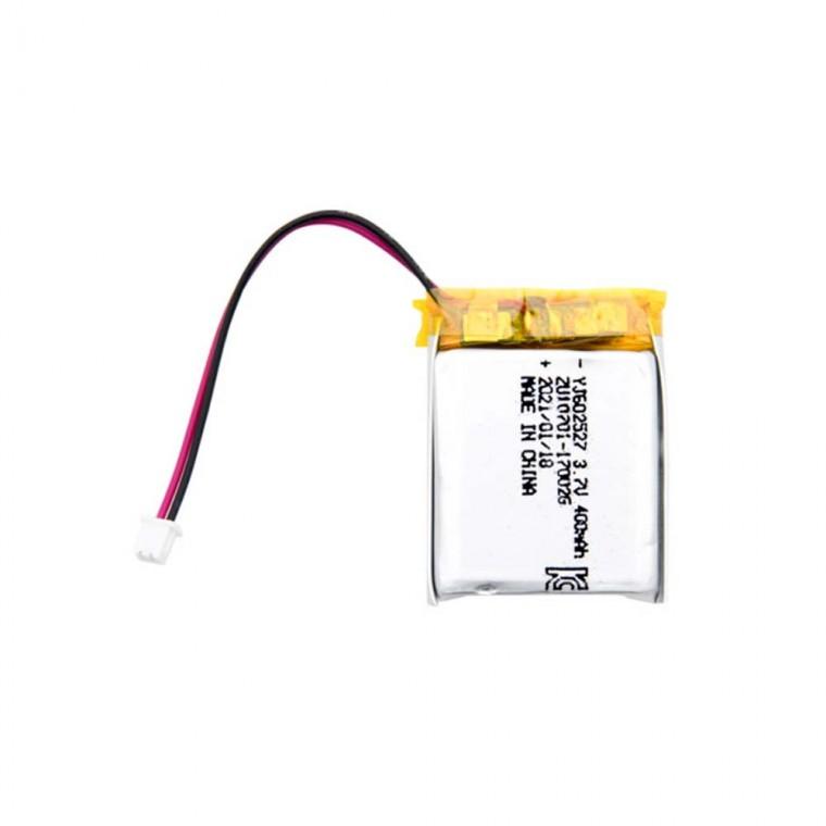 602527 충전지 3.7V 400mAh 리튬폴리머 배터리형 2선 케이블 일체형 보조회로 내장