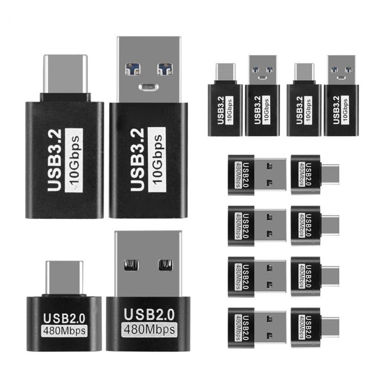 USB C타입 충전 젠더 16개 세트 / 데이터싱크