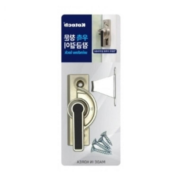창문 잠금 걸이 우측 미닫이문잠금장치 창문안전장치