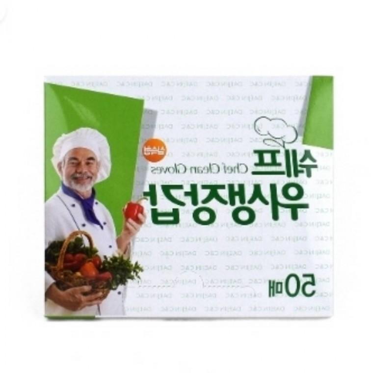 위생장갑 50매 배달장갑 일회용비닐장갑
