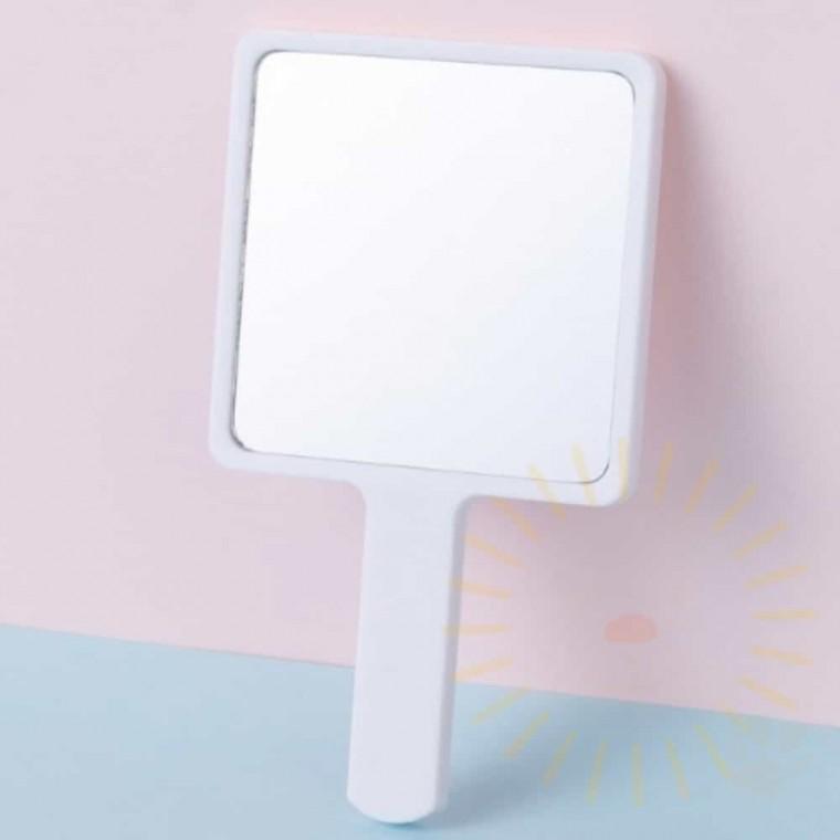 사각 미니 휴대용 거울 학교거울 책상거울