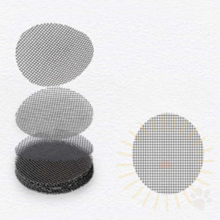 화분거름망 50개입 5cm 화분바닥망사 모래망