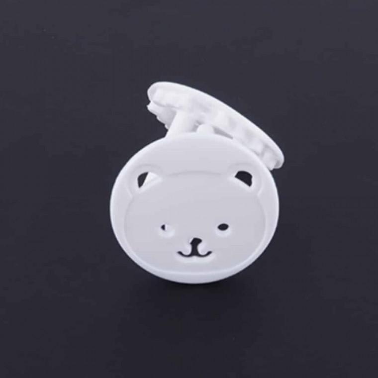 곰돌이 콘센트 마개 5p 전기커버 콘센트캡