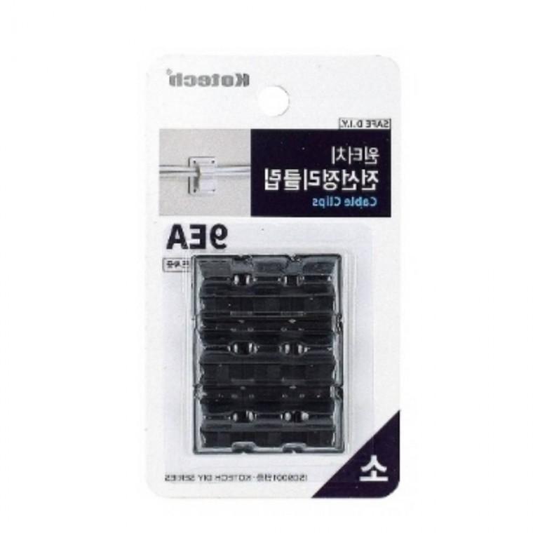전선 정리 클립 소 전선클립 사무실전선정리