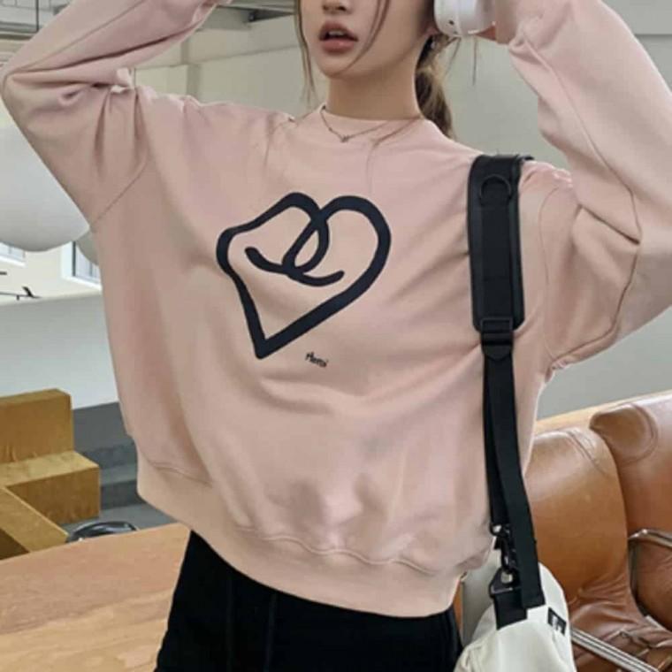 오버핏 맨투맨 맨투맨티셔츠 여성맨투맨티