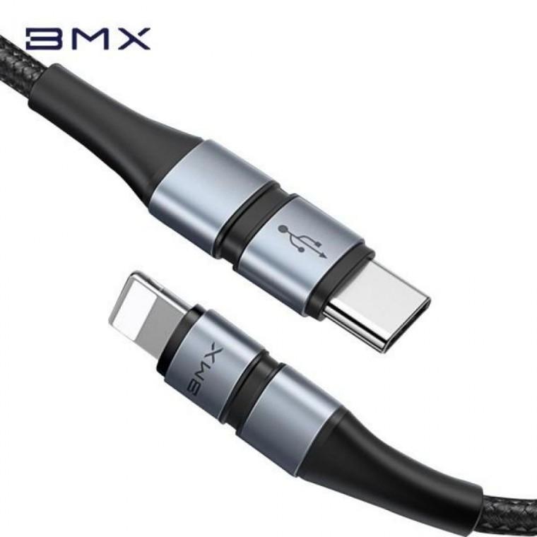 EAS BMX 더블덱 Type-C to MFi 호환 18W PD충전케이블 1.8M