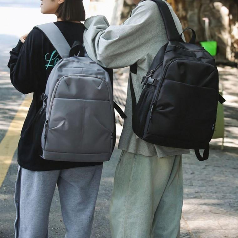 남녀공용 2컬러 스포츠 나일론백팩 신학기 학생 데일리가방 등교가방 패션백팩 베이직백팩