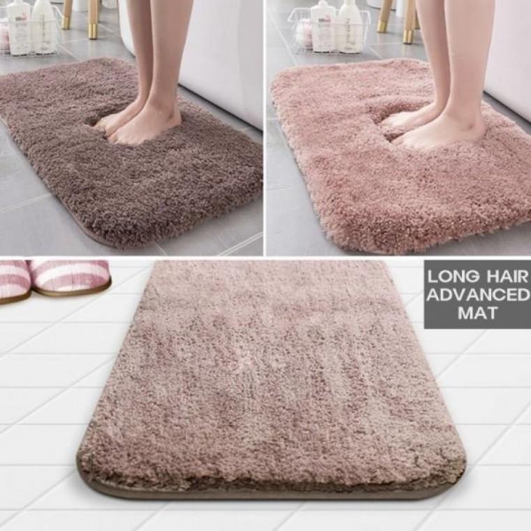 미끄럼방지 극세사 발매트 욕실 현관 입구 매트 50x80