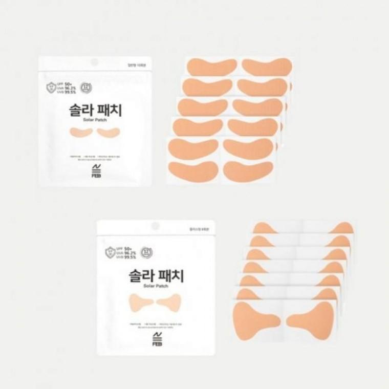 국내생산 골프패치 살구색 일반형 플러스형 야외활동 자외선차단 스티커