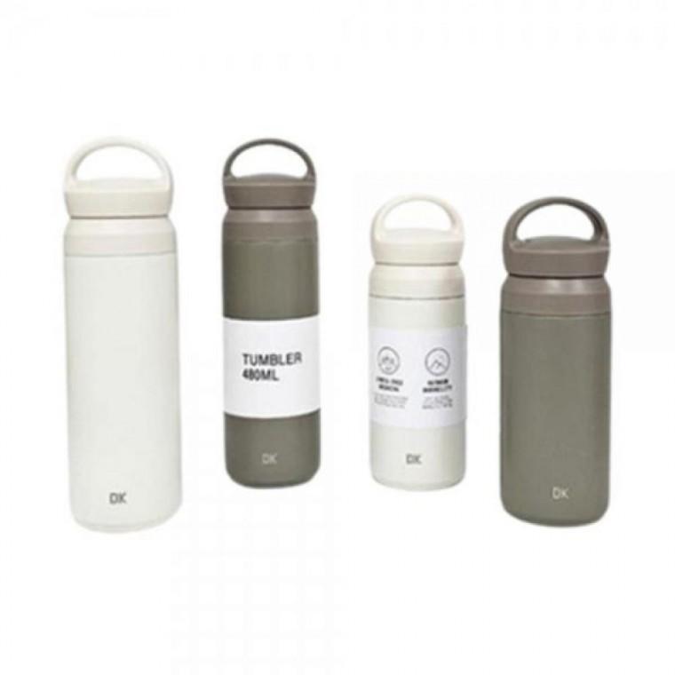 보온보냉 손잡이형 텀블러 350ml 물병손잡이 생활잡화