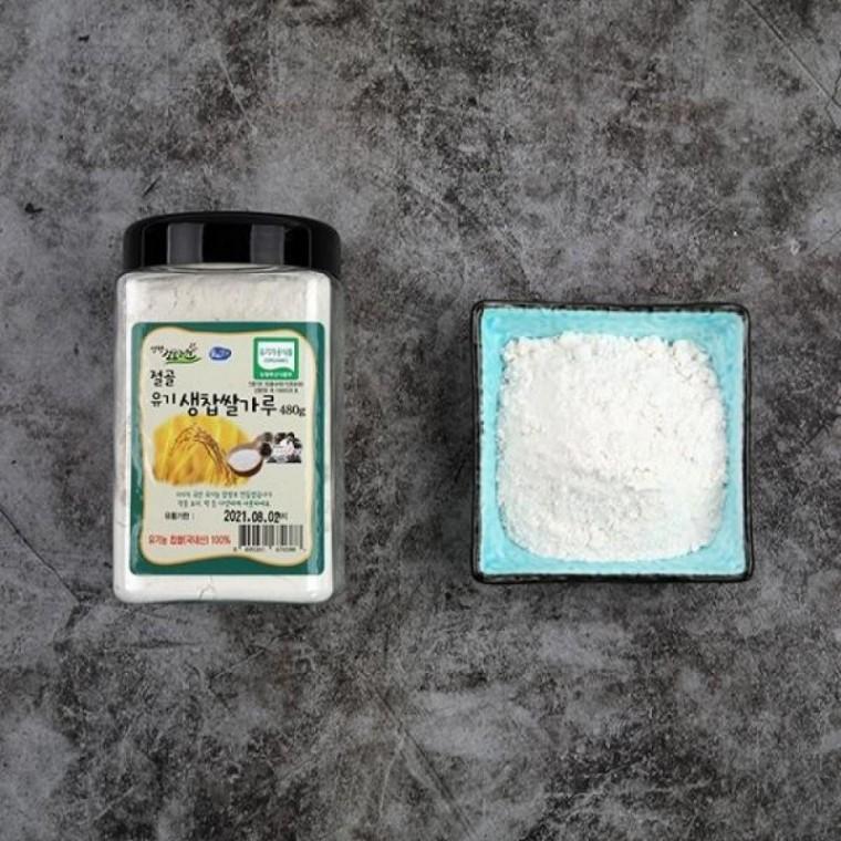 절골 유기 생찹쌀가루 480g
