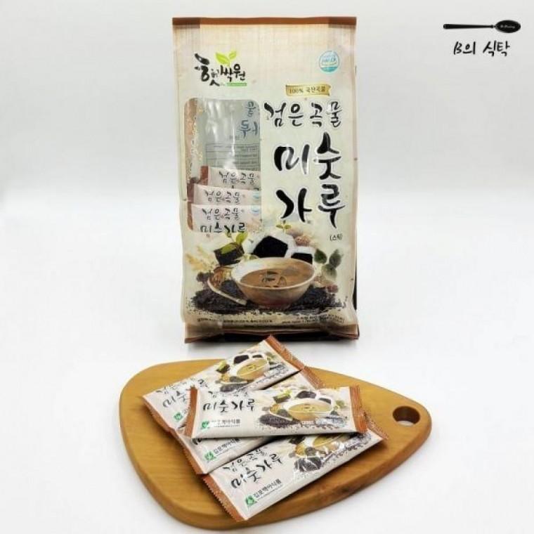 B의식탁 아침 간편 식사 대용 검은 콩 미숫 가루 스틱