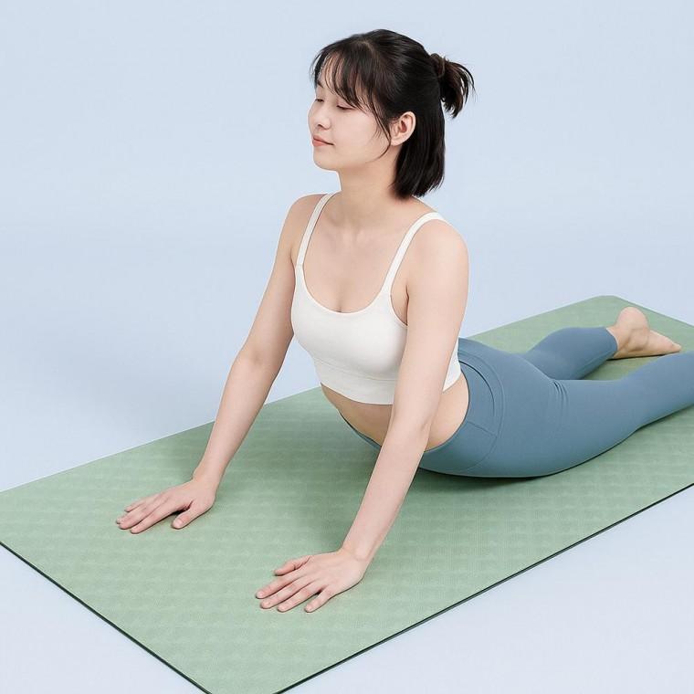홈트 요가매트 그린 밸런스원 TPE 스트레칭매트 밸런스원 스트레칭매트