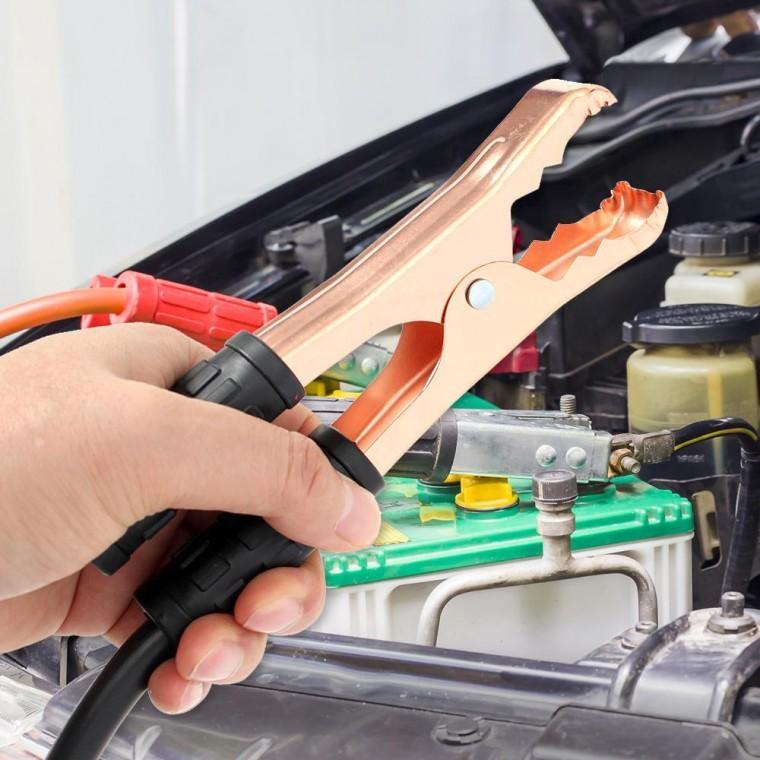 차량밧데리케이블 케이블 자동차 2.2M 1200AMP 점프 차량시동케이