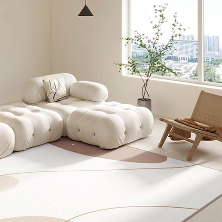 모던 사각 코지룸 논슬립 120x160cm 러그 카페트 모던 거실러그 카페트 코지룸