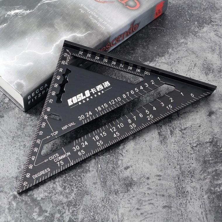 18cm 툴존 직각자 목공용 삼각자 18cm 삼각각도자 목공용삼각자 알루미늄