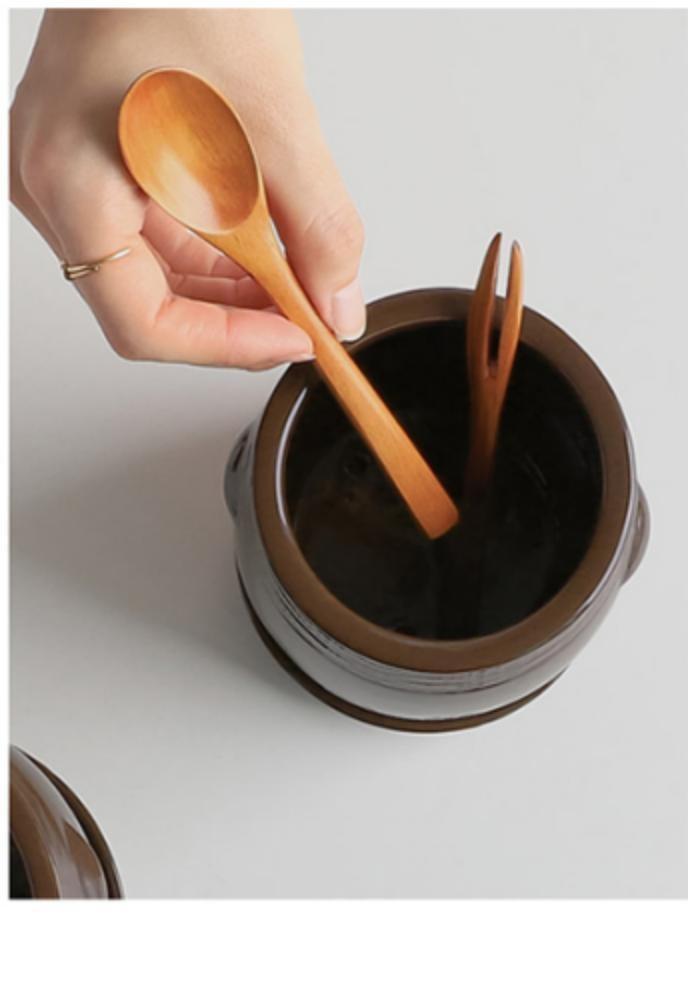 물빠짐 수저꽂이 항아리 수저통 꽂이 플라스틱 수저 가정용 대 수저통수저함
