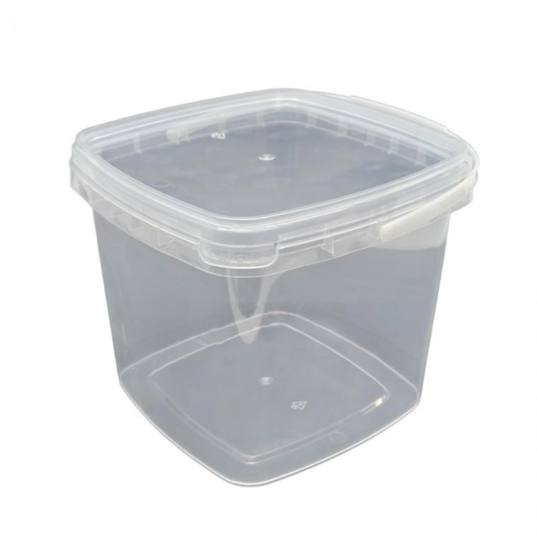 투명 사각 구디백 쿠키 간식 용기 통 5L