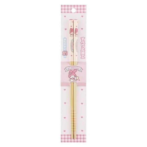 산리오 마이멜로디 대나무 젓가락 1조 21cm