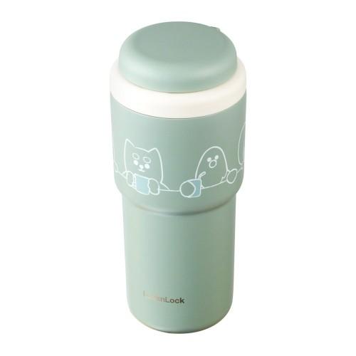 짤툰 짐승친구들 락앤락 마카롱 보온 보냉 텀블러 480ml 민트