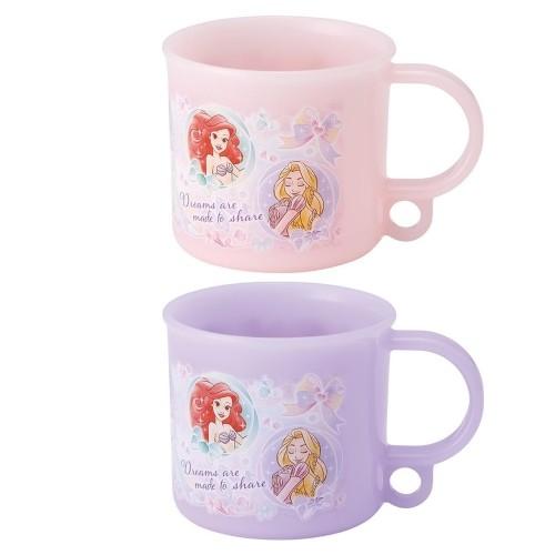 프린세스 고리핸들컵 200ml 2p세트 / 물컵&양치컵
