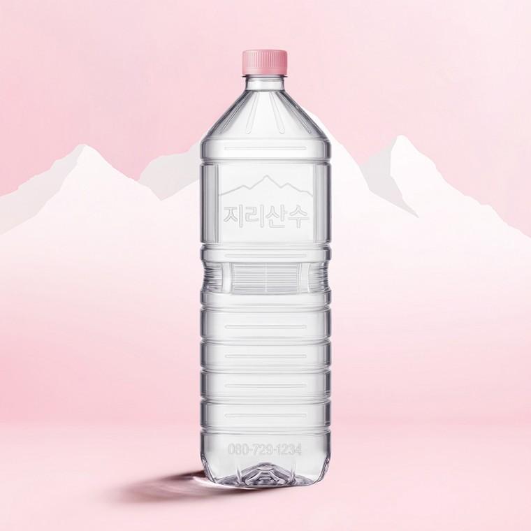 아워홈 지리산수 무라벨 2L X 12입 생수