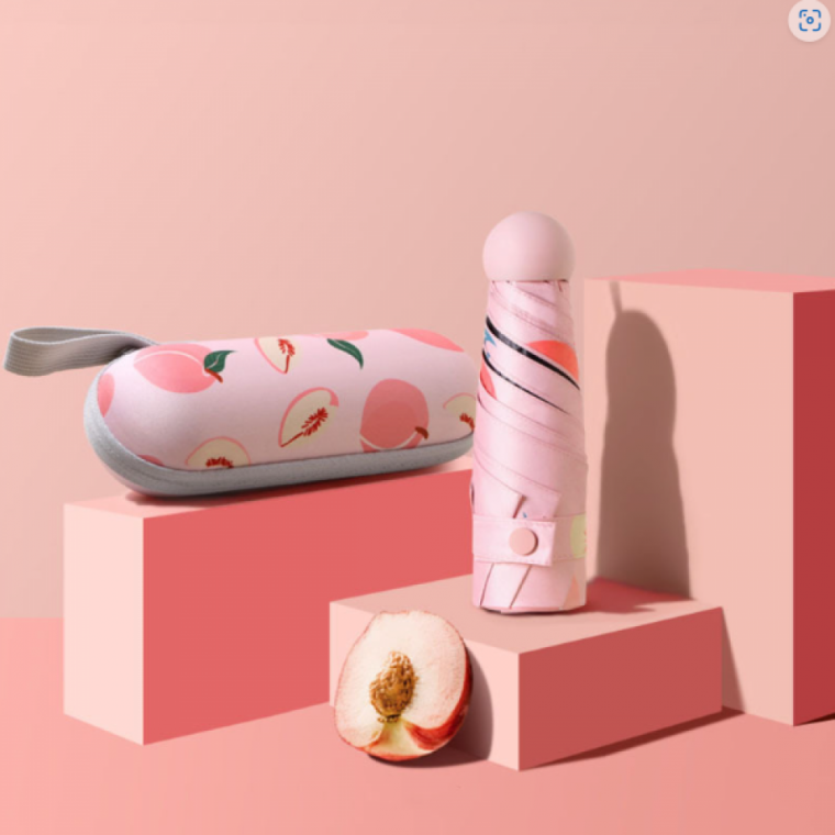 초미니 가벼운 예비용 여행용 양산 우산