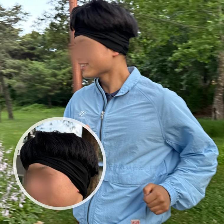 햇빛차단 여름 쿨 넥워머 마스크