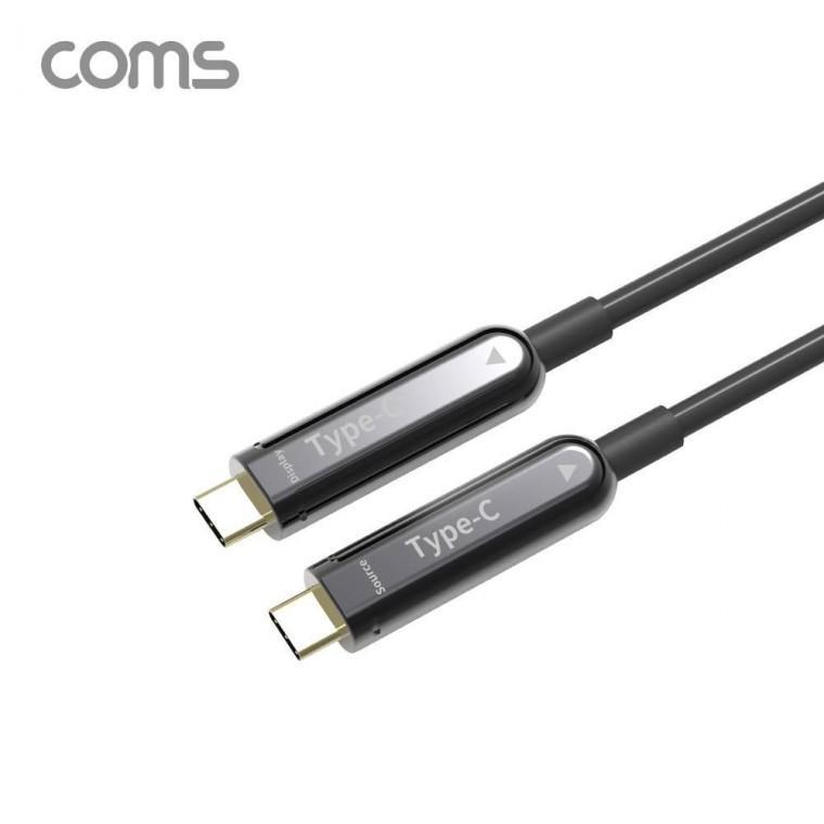 USB 3.1 Type C 리피터 광 케이블 15M USB-C MM 오디오 비디오 AOC Cable
