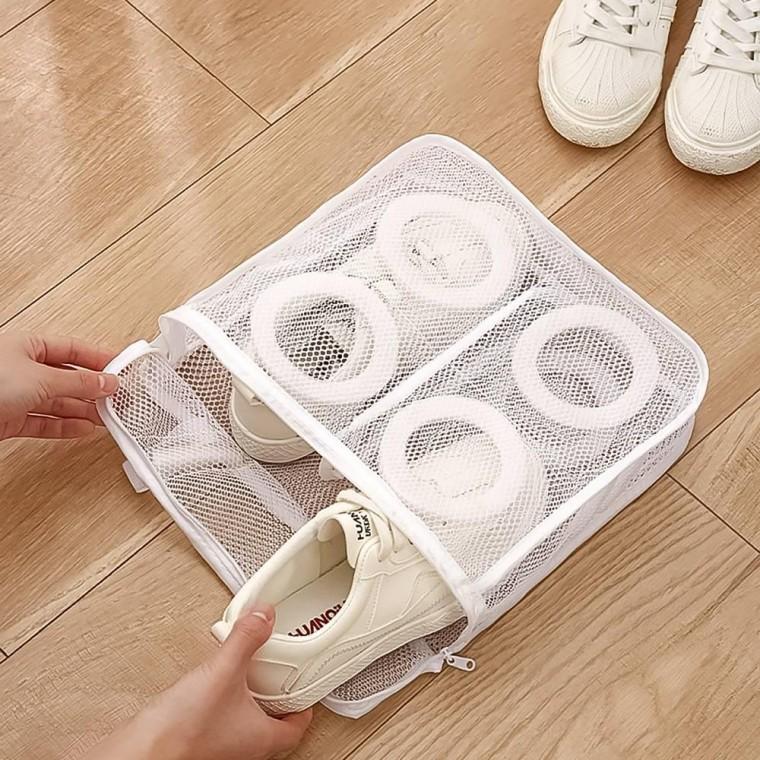 간편 칸분리 신발세탁망
