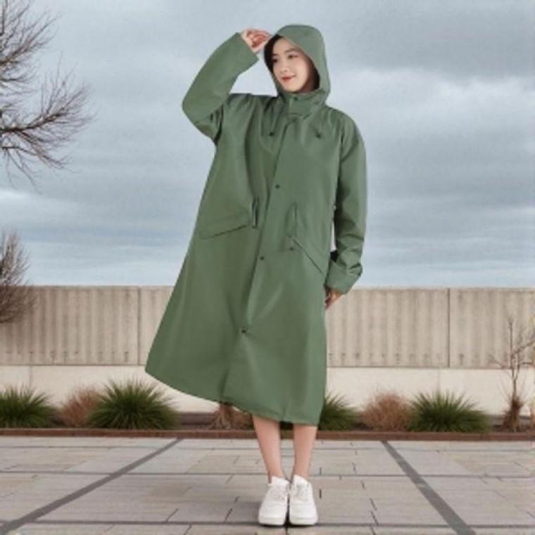 트렌드남녀공용바람막이레인코트(XL)그린우의