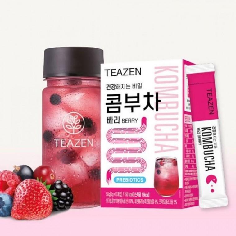 티젠 콤부차 베리 10스틱 콤부티 담터콤부차 효능