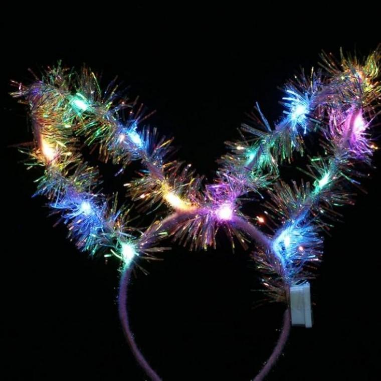LED 머리띠 파티 생일 이벤트 응원 토끼 머리띠 4p세트