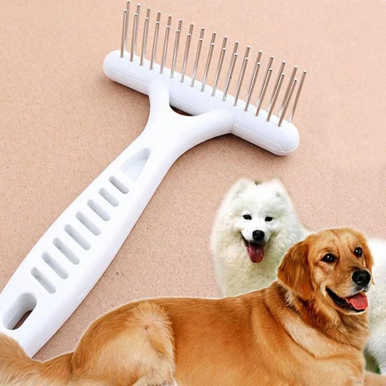 애견 강아지 고양이 저자극 안아픈 빗 안전 털갈이 브러쉬