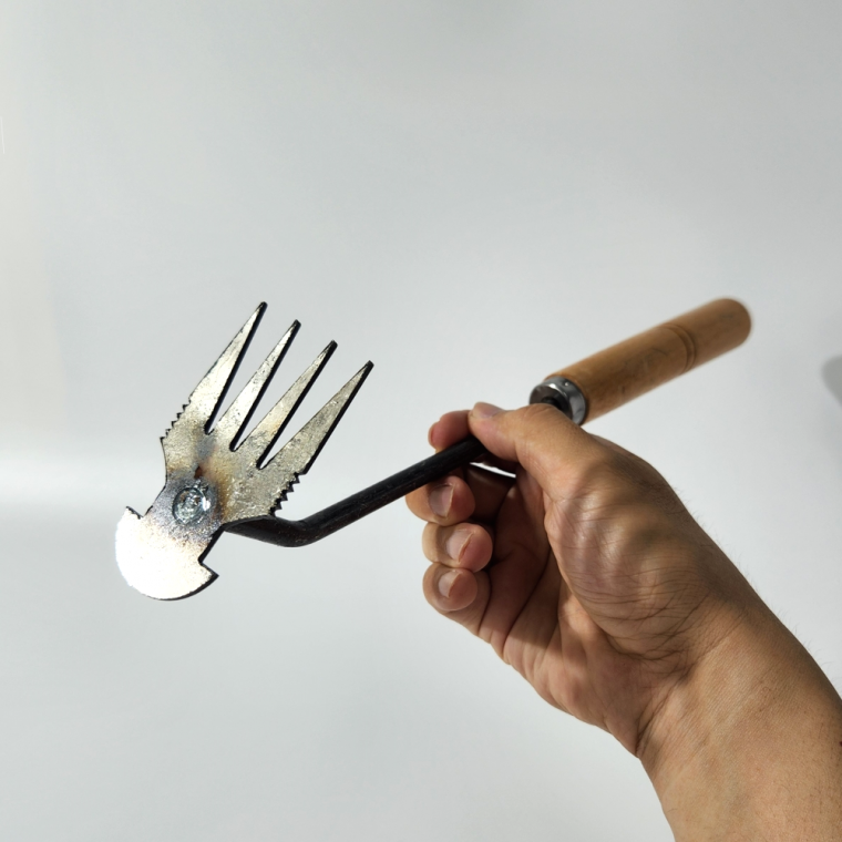 잡초 제거 제초 작업 농사용 철제 호미