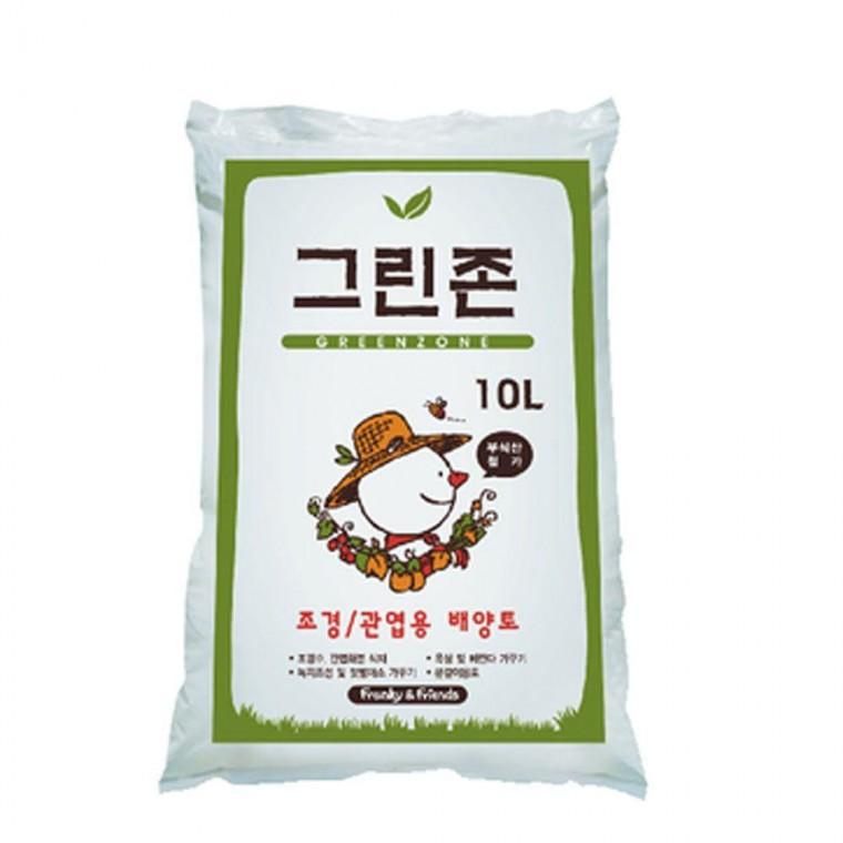 그린존 10L 분갈이 흙 화분 원예 장식